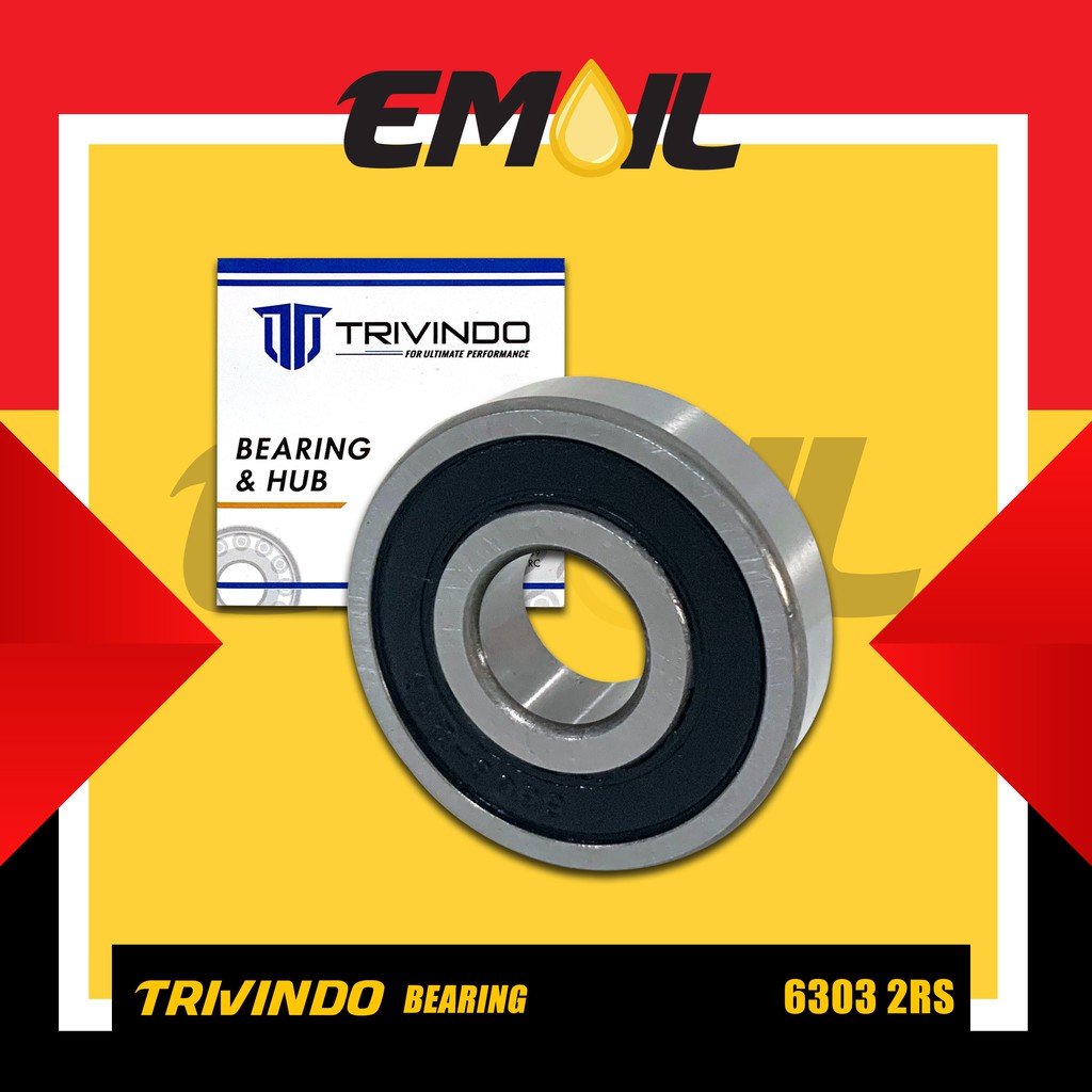 Ball Bearing laher 6303 2RS Trivindo