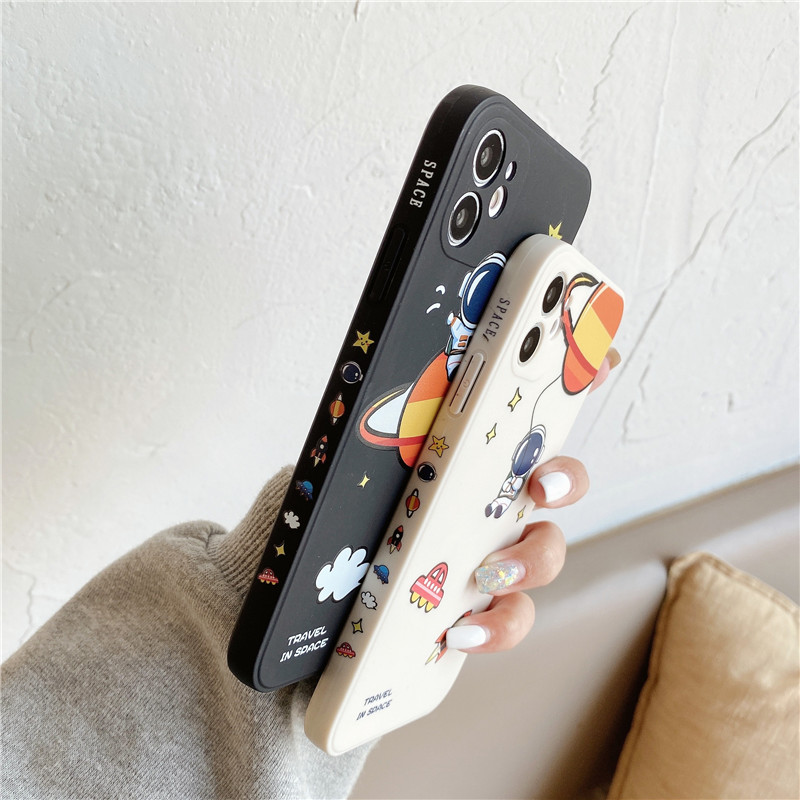 Soft Case Hp Gambar Nasa Untuk Iphone 12 / 11promax / X / Xs Max / Xr / 8 / 7 / 6 / 6splus