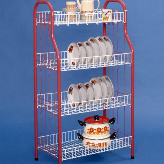 Sale Rak Piring Gelas Piring Dapur Jumbo Master 4 Susun Murah Tebal Bagus