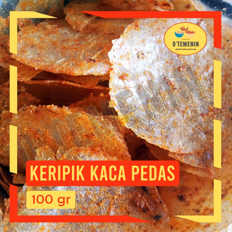 

Keripik Kaca Pedas / Keripik Beling Pedas / Kripca Pedas / Kripik Kaca VIRAL / Bumbu Melimpah / Beledag Daun Jeruk 100 gr