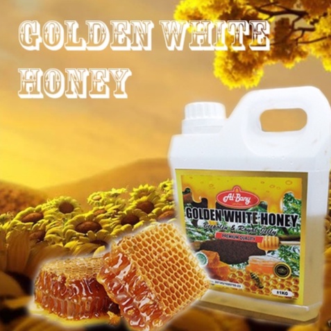 

Super Madu Putih Golden White Honey 1kg/1000gr ( Multivitamin & System imun )