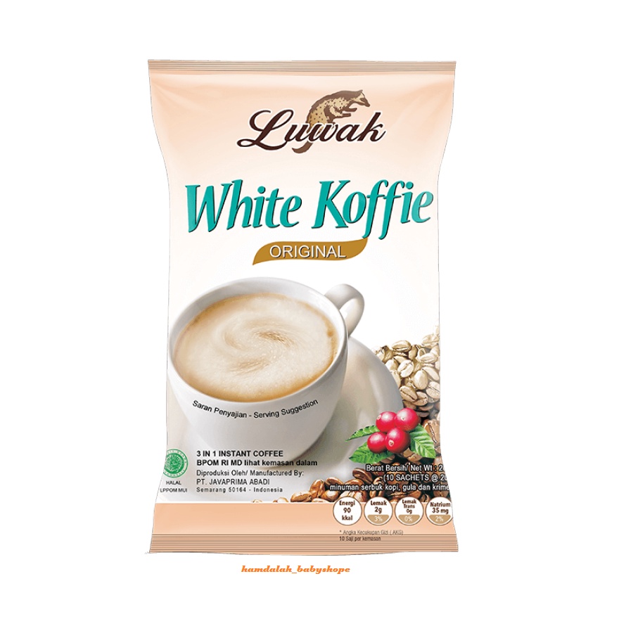 

Luwak White Koffie Original Sachet 20g