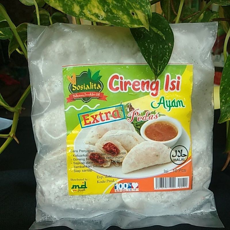 

Cireng extra pedas + sambal