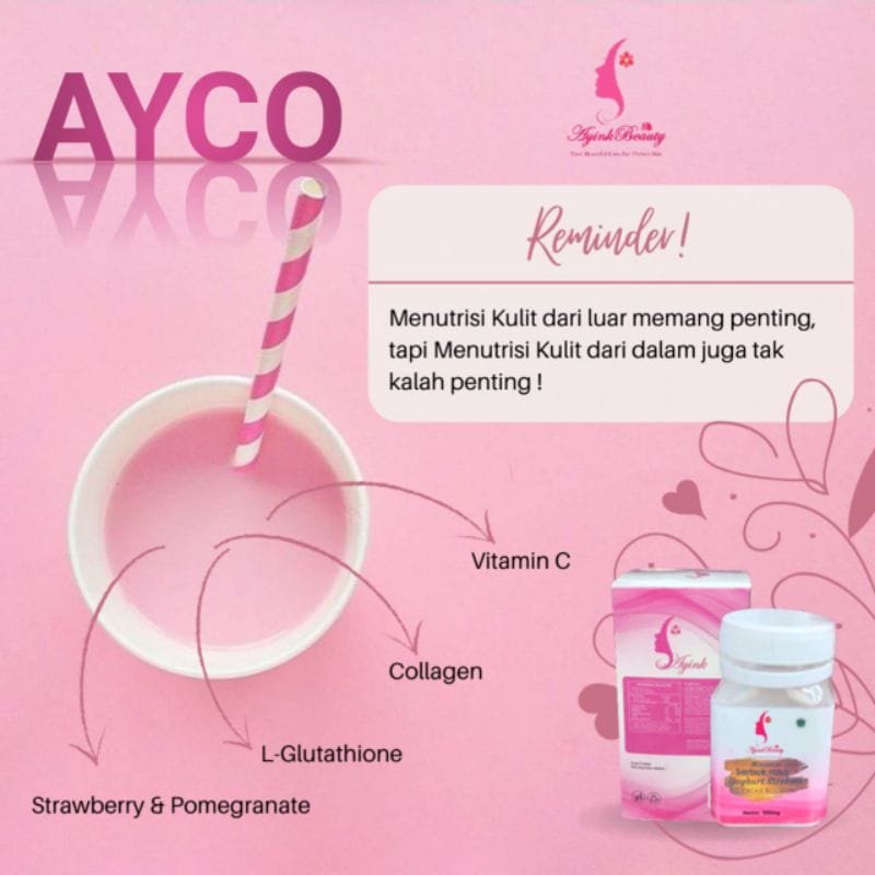 Ayink Collagen (AYCO) Original BPOM minuman collagen BPOM