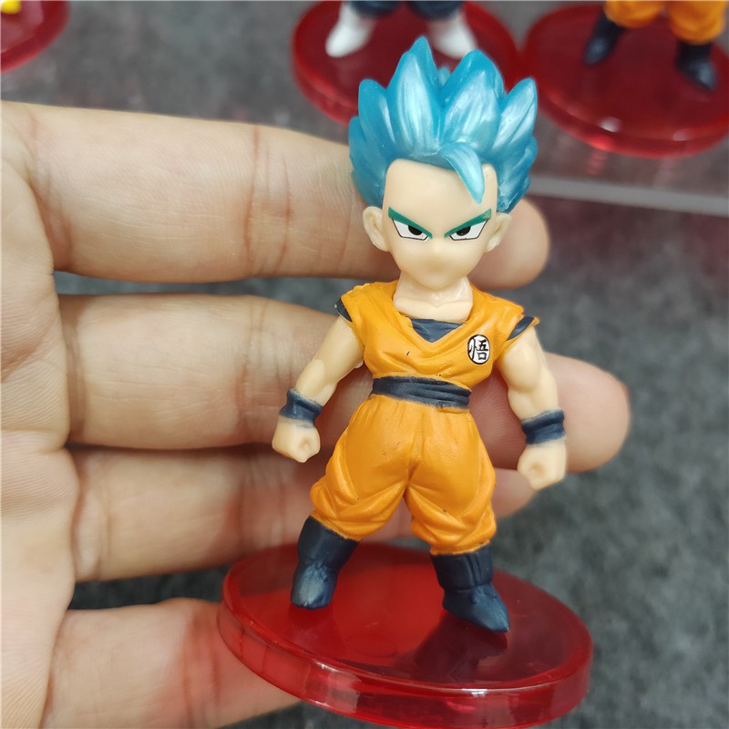 21pcs / set Mainan Action Figure Model Dragon Ball Bahan PVC Untuk Dekorasi / Hadiah Anak