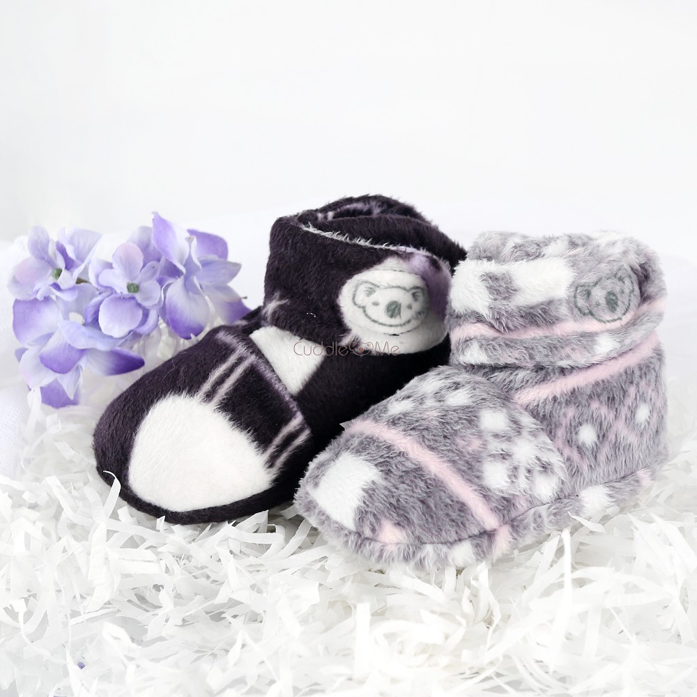 Cuddle Me Fitted Booties Sepatu Baby Kaos Kaki Bayi Prewalker Original Cuddleme