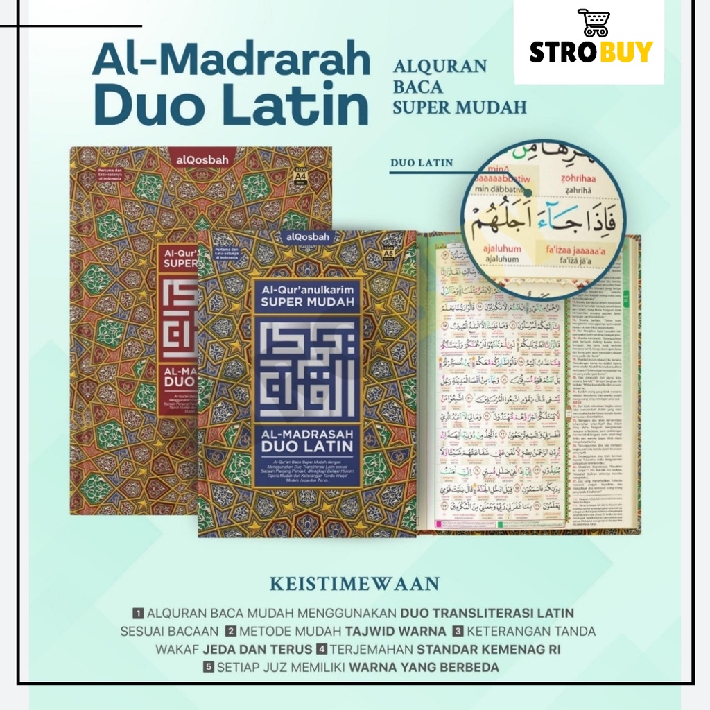 AlQuran Al-Madrasah Duo Latin A4
