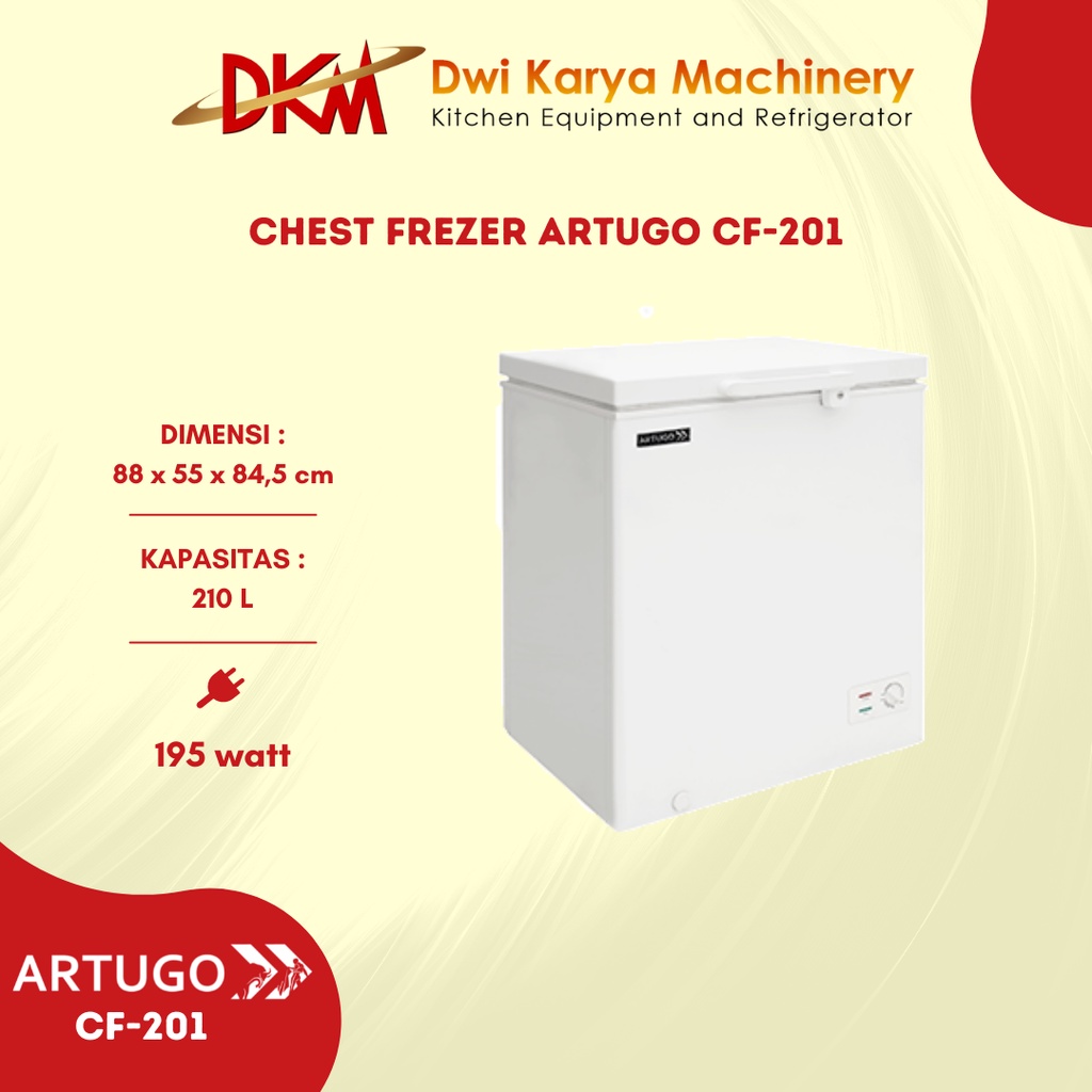 Chest Freezer Artugo CF-201