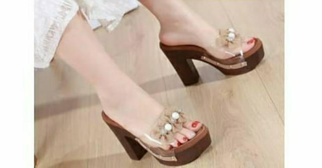 Heel sandal hak tahu ul03