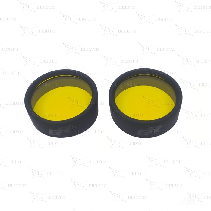 Mika Tutup Lampu Tembak Gold Runway CR-4 - Kuning