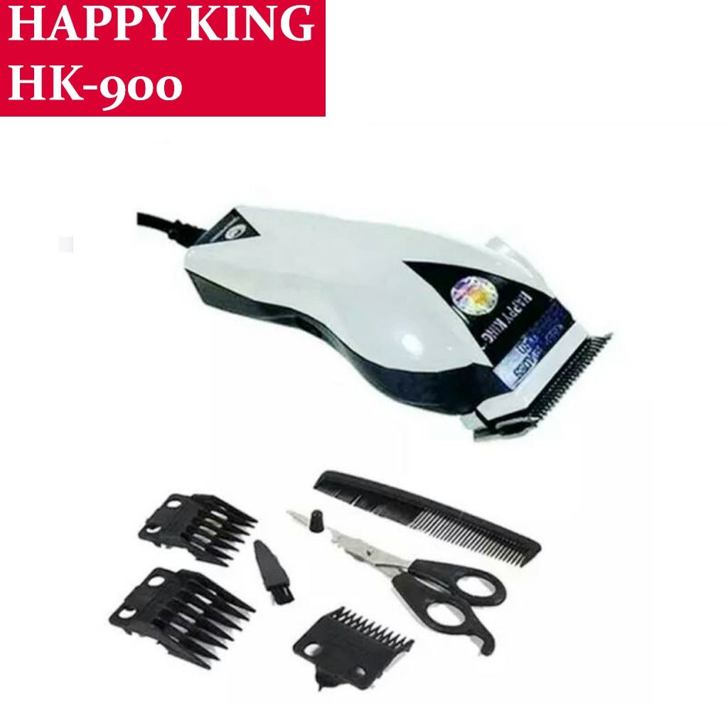 BEAUTY JAYA - COD - Mesin Cukur Listrik Happy King HK 900 Sistem Charger - Alat Cukur Potong Rambut Jenggot Kumis