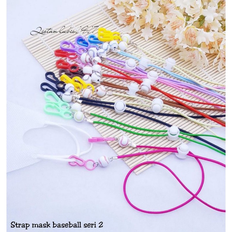 Strap mask Baseball seri 2 beli 10 free 2