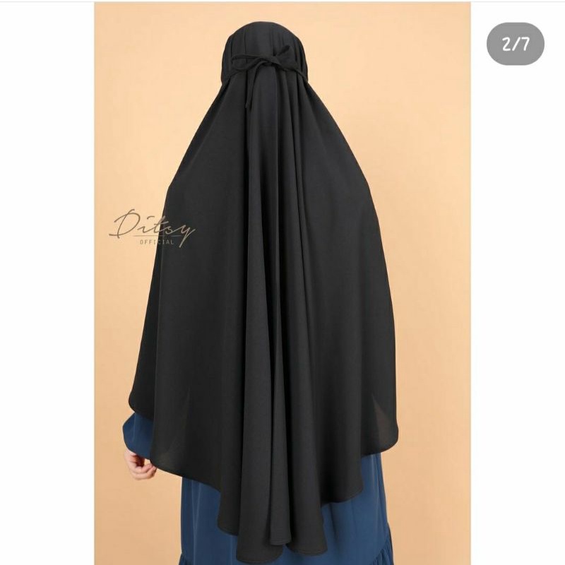 veil black marzan long by ditsy