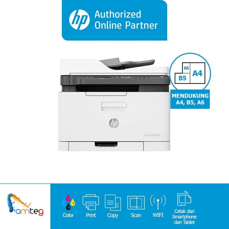 HP Printer Color Laser MFP 179FNW [4ZB97A]