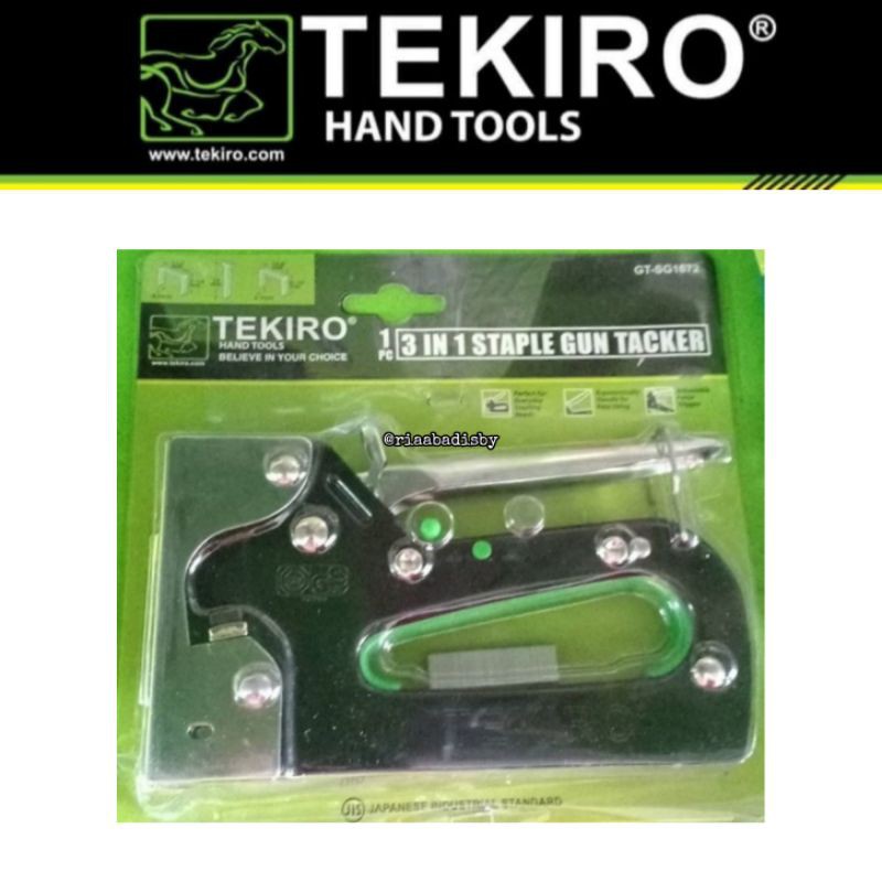 

STEPLES GUN tacker 3in1 uk 6-14mm STAPLES TEMBAK 3 in 1 TEKIRO