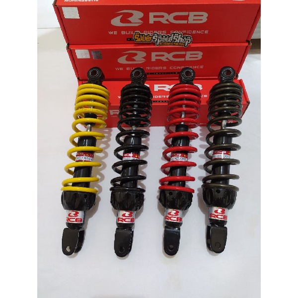 shock belakang rcb A2 series single matic ukuran 330mm click 125 vario 150 beat scoopy dll