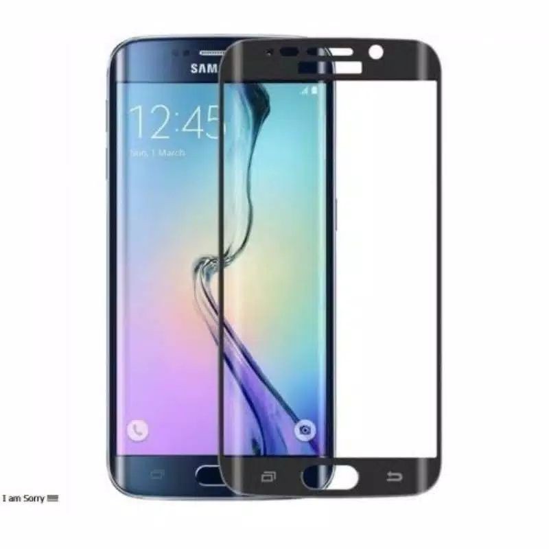 TAMPERED GLASS TG ANTI GORES SAMSUNG S7 EDGE FULL LAYAR