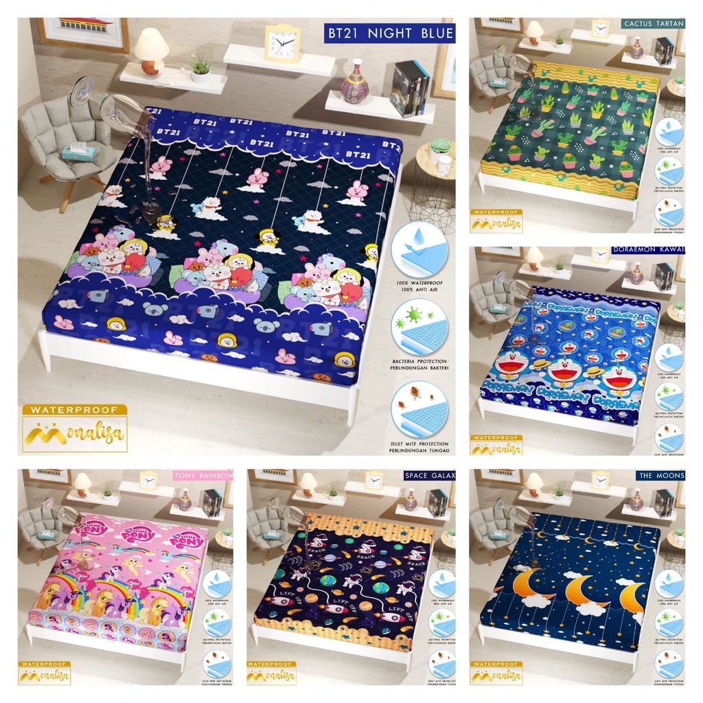 SPREI WATERPROOF 180X200 / SPREI ANTI AIR UKURAN 180X200