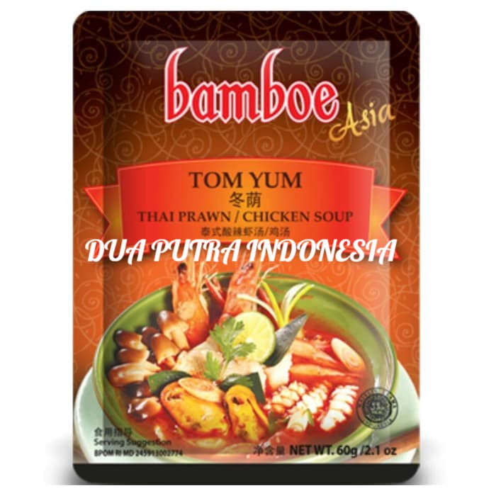 

BUMBU INSTANT BAMBOE TOM YUM- ECERAN