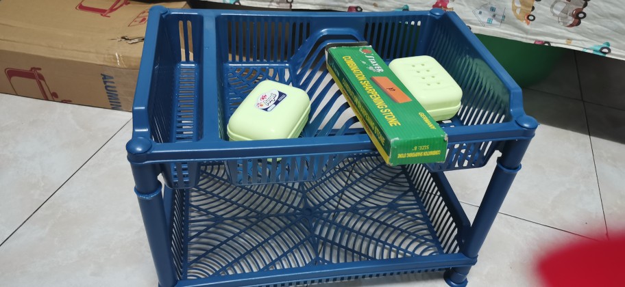 Rak Piring Susun 2 Vtr Plastik