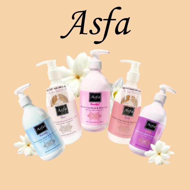 ASFA BRIGHTENING HAND &amp; BODY LOTION WITH NIACINAMIDE + VITAMIN E