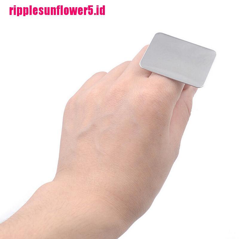 Cincin Palet Pencampur Makeup Foundation Bahan Stainless Steel Dapat Disesuaikan