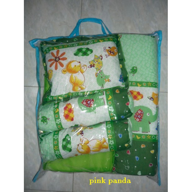 Kasur Mini, Motif Bahan Busa Polyster Harga Grosir 1 Bantal Biasa 2 Guling 1 Matrass