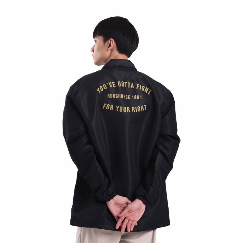 Roughneck CJ146 Black Coma of Euphoria Coach Jacket