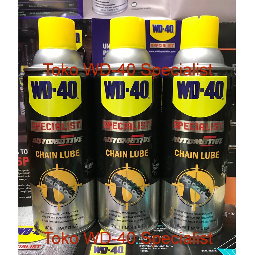 WD40 Chain Lube / WD40 Pelumas Rantai /WD 40 Chain Lube/Pelumas Rantai
