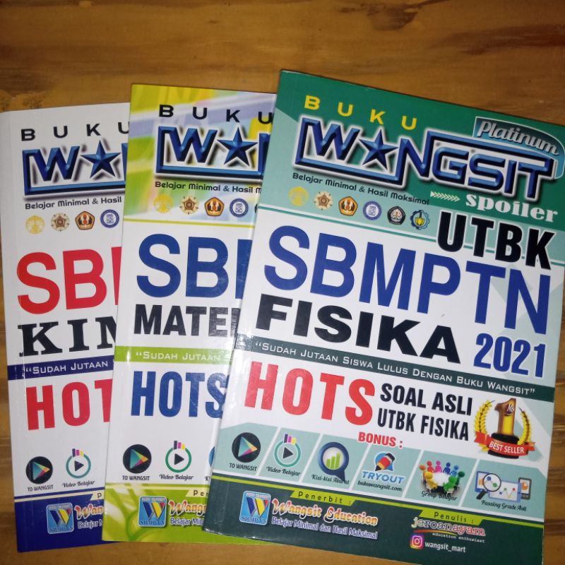 PRELOVED Buku Wangsit Platinum UTBK SBMPTN 2021 (MATEMATIKA, FISIKA, KIMIA)