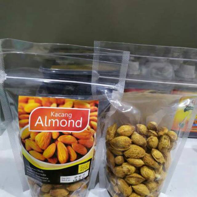 

Kacang ALMOND ROASTED 250 gr Sudah Matang Enak Gurih Siap Santap