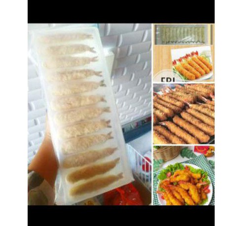 

Ebi Furai udang lapis Tepung isi 12
