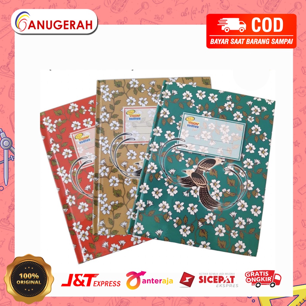 

VISION 100 QUARTO HARD COVER / BUKU CATATAN