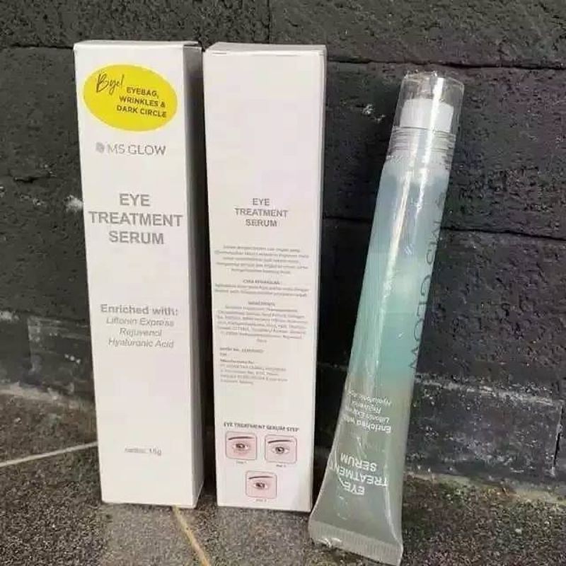 Eye Treatment Serum MS Glow Serum mata original perawatan mata