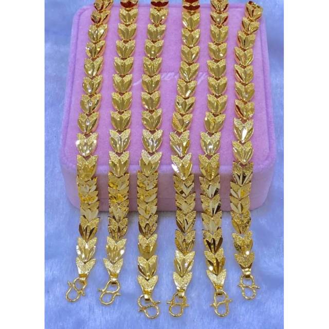 Gelang emas bangkok ORI impor
