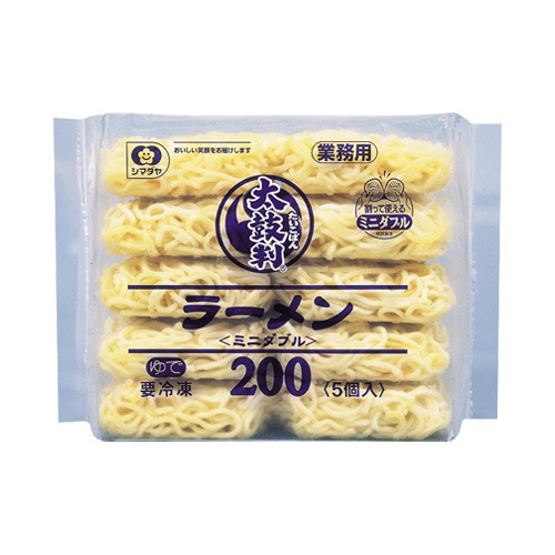 

Shimadaya Ramen Frozen 5x250gr - I84M
