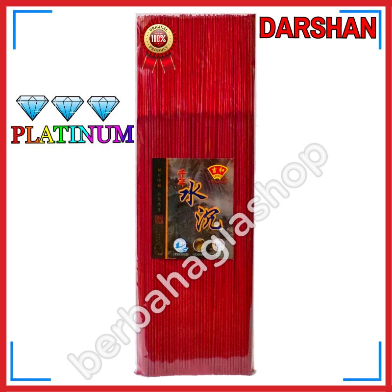 Hio Dupa Stik Merah Halus Wangi Darshan Platinum Import Big Size