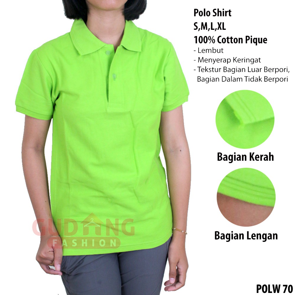 Kaos Polo Wanita Wanita Modis - POLW 70