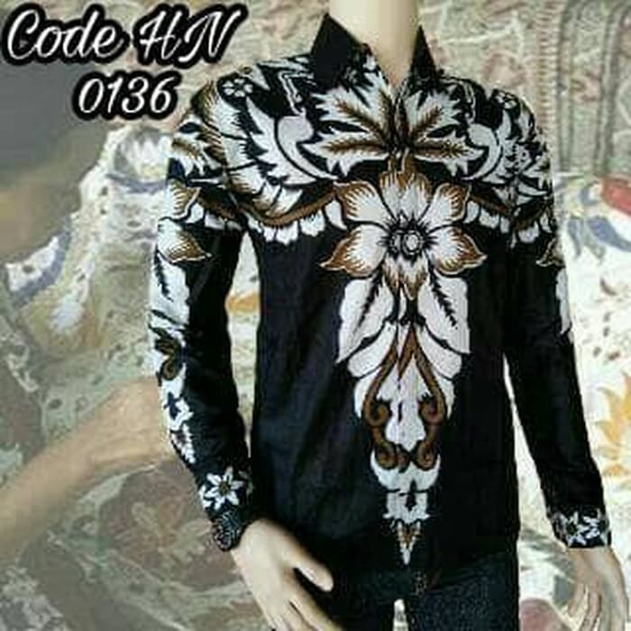 Kemeja Batik Pria Lengan Panjang HN 0136 Batik Pekalongan