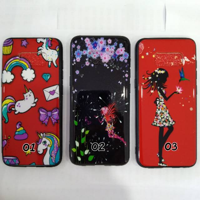 Case softcase gambar samsung S8