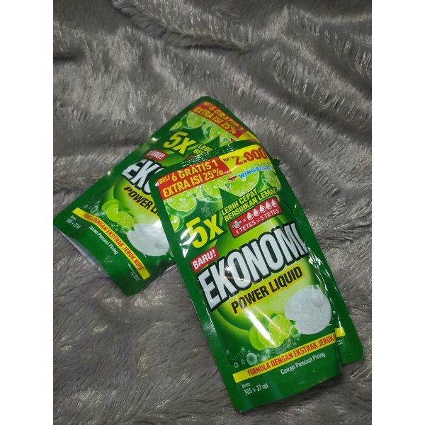 EKONOMI Sabun Cuci Piring Liquid ( 105 + 72 )