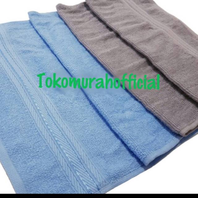 Handuk muka Face towel 30cm x 30cm 100persen katun