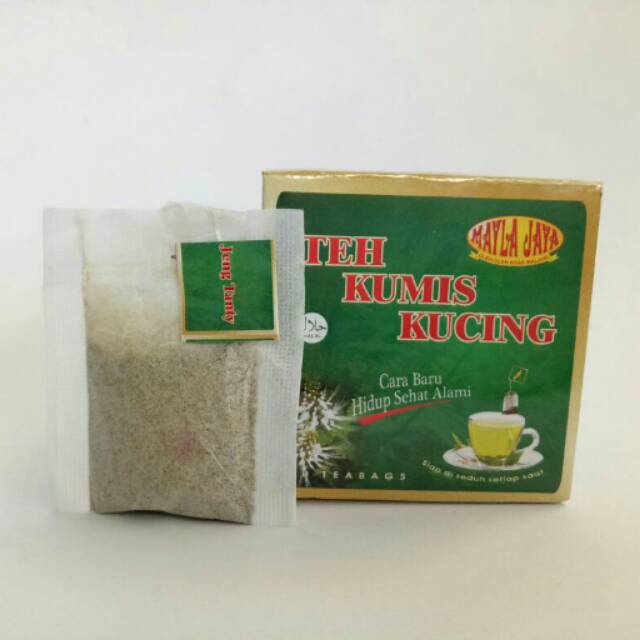 

Teh herbal bahan kumis kucing asli