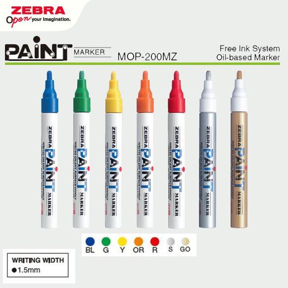 

DSQ ZEBRA Paint Marker➱✿ (Diskon Promo)Ready stok ➱