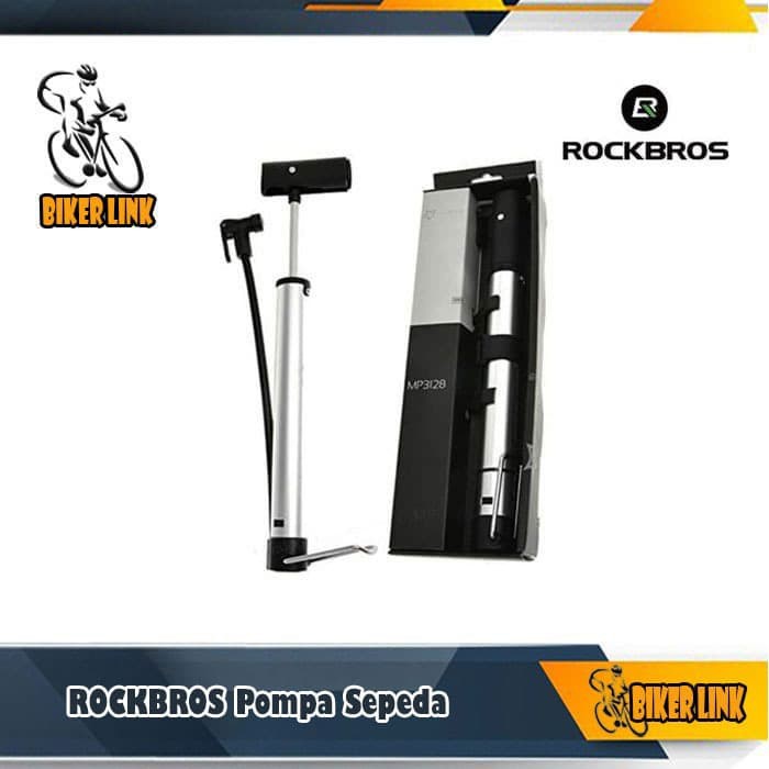 Pompa Sepeda Rockbros 120Psi Mini Portable MTB Sepeda Gunung Aksesoris