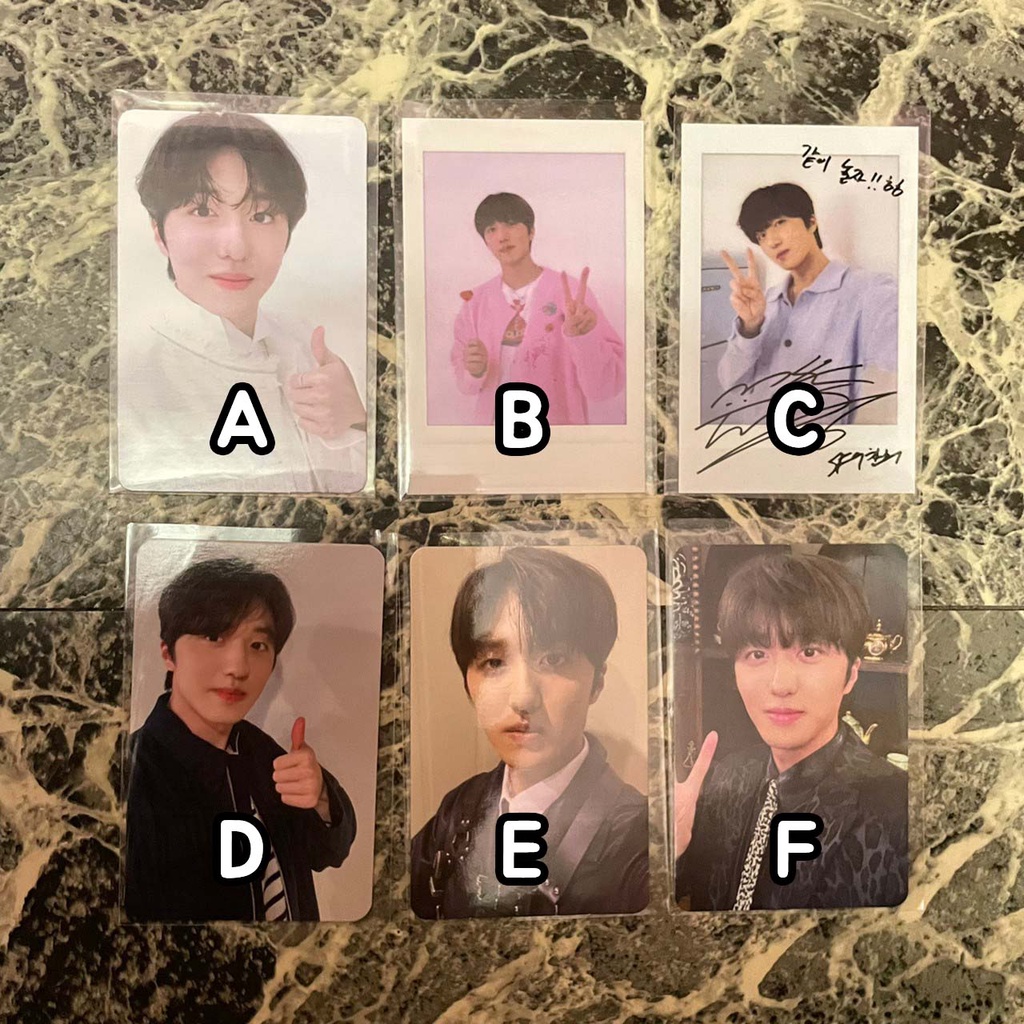 [sb] SF9 CHANI Official Merchandises - Photocard, Hologram Card, Polaroid, Trading Card [TURN OVER, 