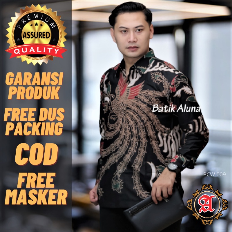 Batik Pria Baju Batik Pria Batik Pria Lengan Panjang Kemeja Batik Pria Modern Batik Pesta Pria Moder