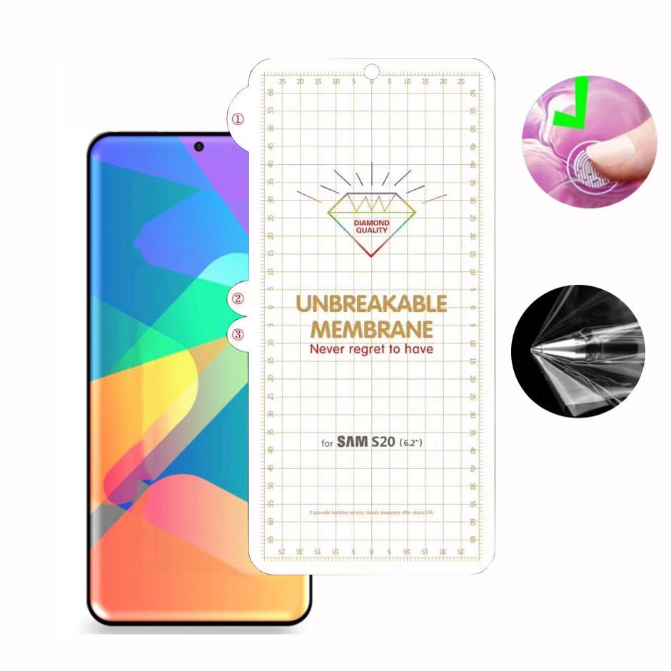 CLEAR HYDROGEL SAMSUNG A20/A20S/A30/A30S/A50/A50S TPU Screen Protector UNBREAKABLE