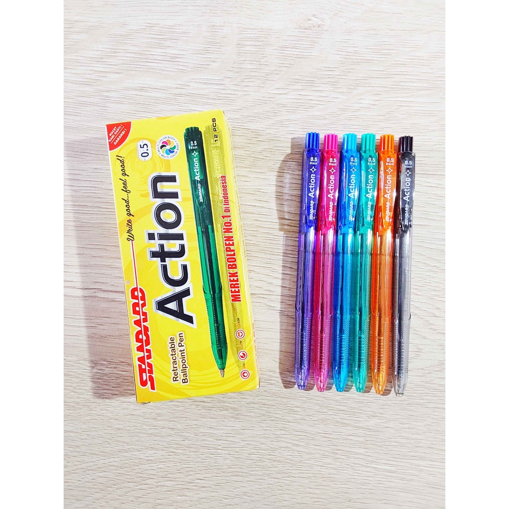 

(PAK) Pulpen Standard Action / Bulpoin Standard Action / Bulpen Standard