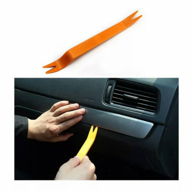 4Pcs 1 Set Alat Pembuka Panel Audio Mobil Dashboard Interior Tool Trim Pembuka Congkel Pencongkel Door Trim Lengkap Universal